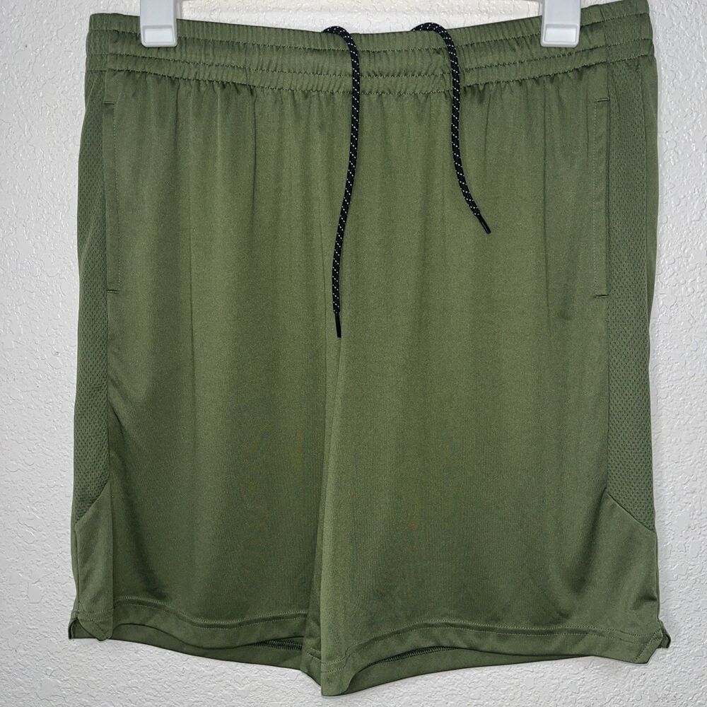 Tek Gear Dry Tek Athletic Shorts Men Sz XL Green